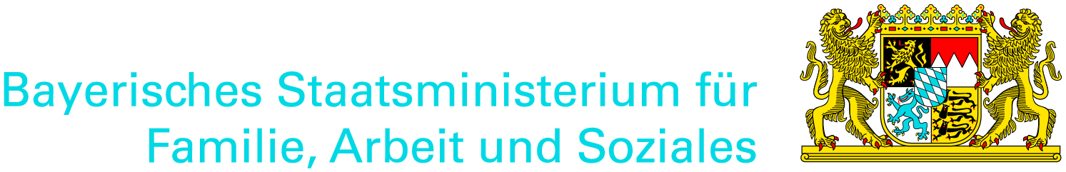 Logo Bayerisches Staatsministerium für Famile, Arbeit und Soziales